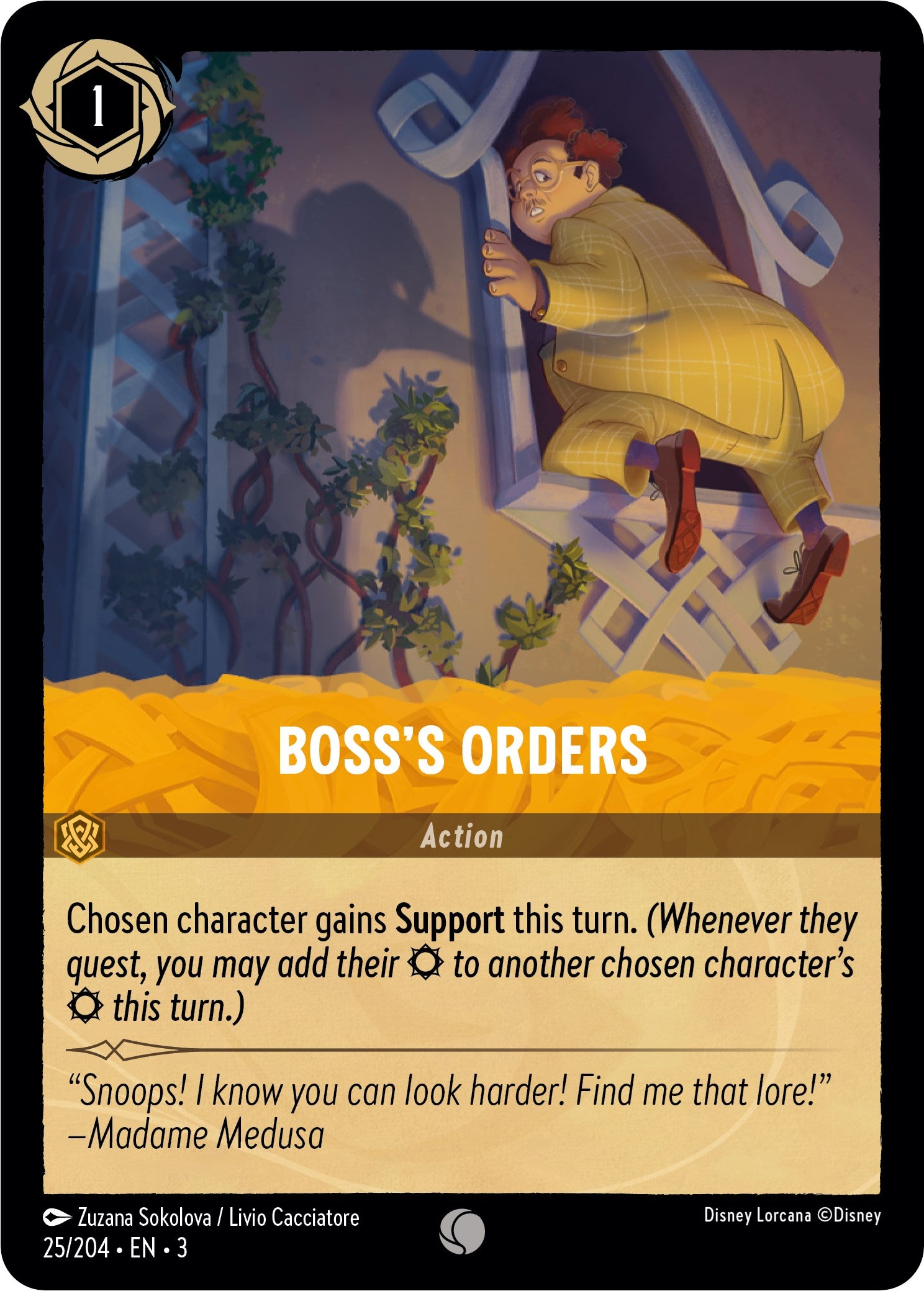 Image of Boss's Orders (25/204) [Into the Inklands]