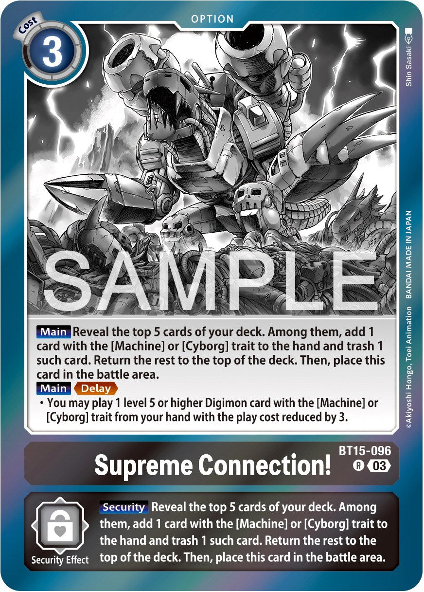 Image of Supreme Connection! [BT15-096] [Exceed Apocalypse]