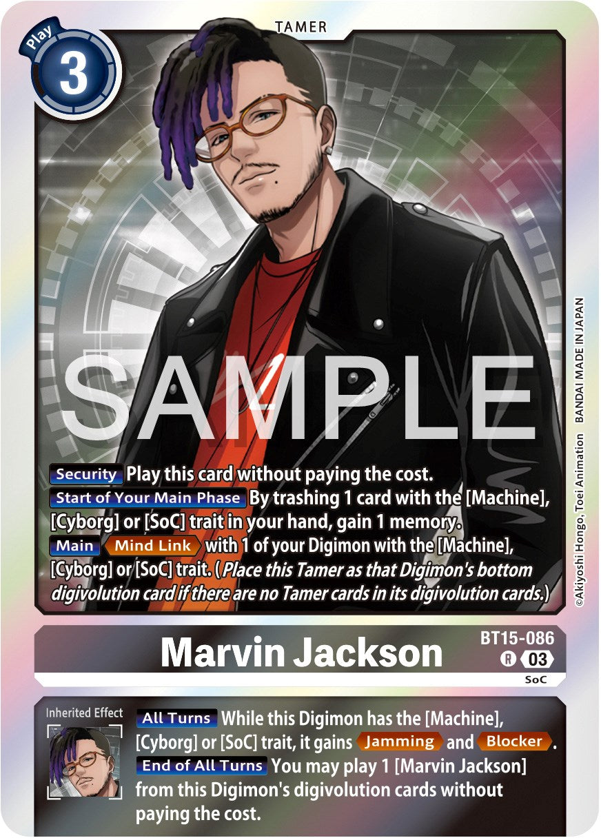 Image of Marvin Jackson [BT15-086] [Exceed Apocalypse]