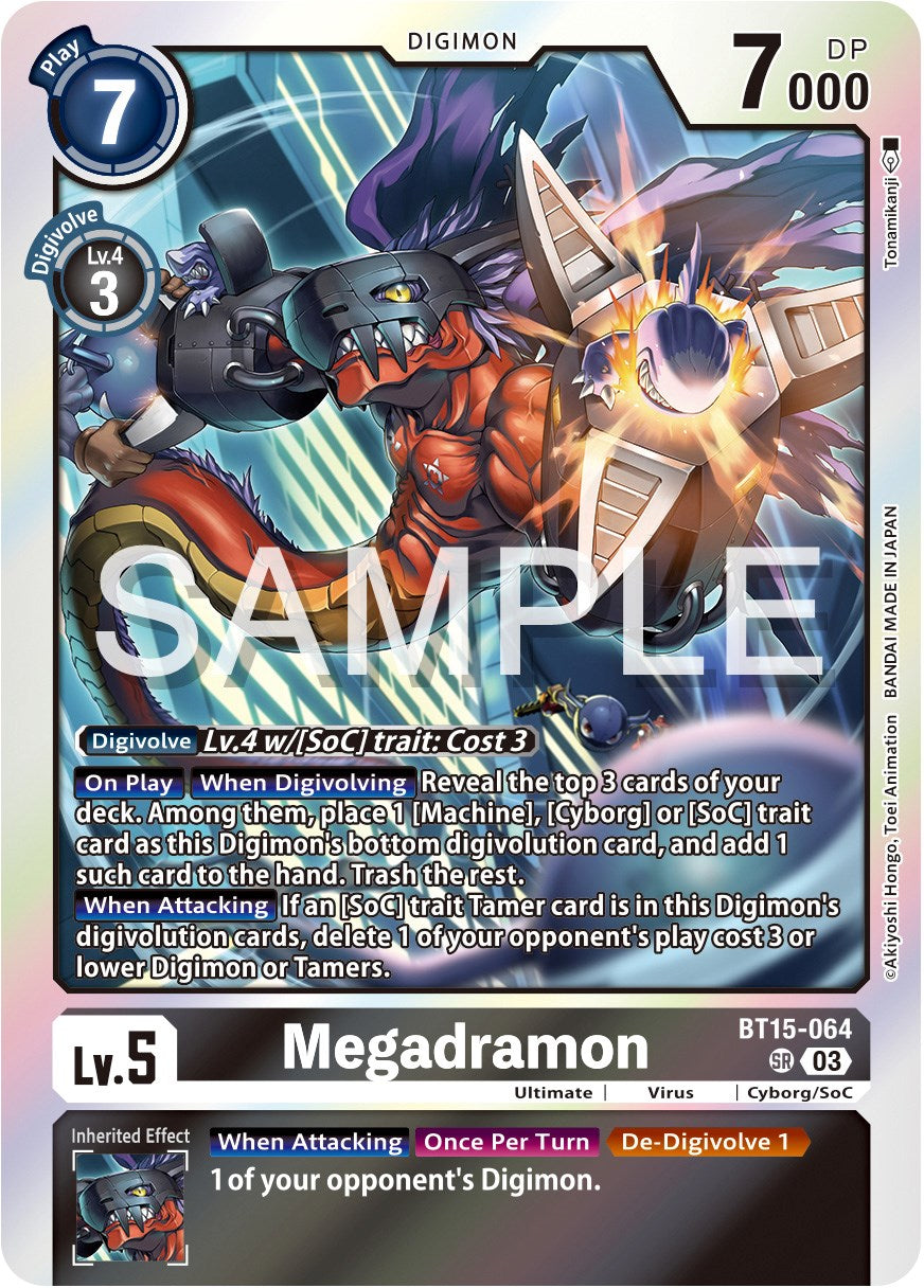 Image of Megadramon [BT15-064] [Exceed Apocalypse]