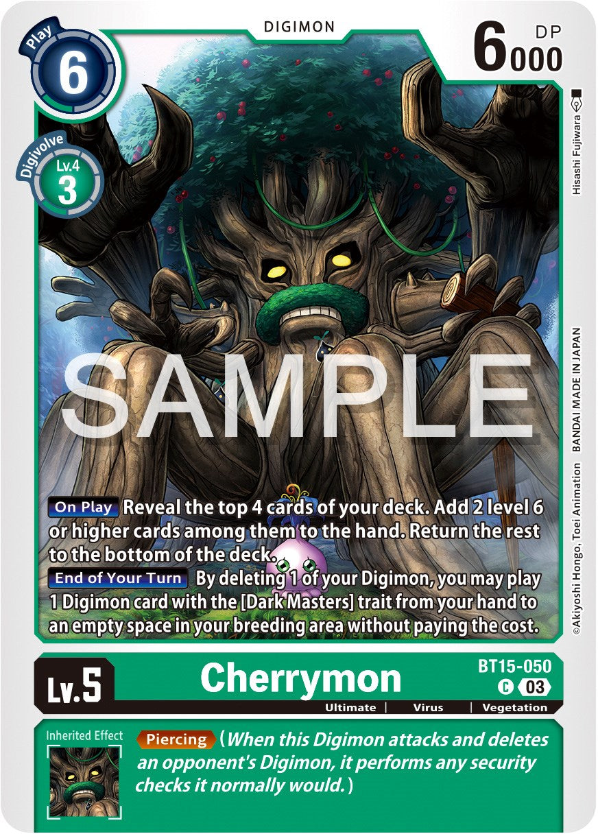 Image of Cherrymon [BT15-050] [Exceed Apocalypse]