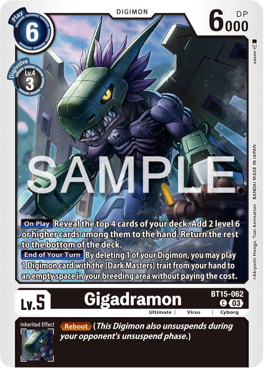 Image of Gigadramon [BT15-062] [Exceed Apocalypse]
