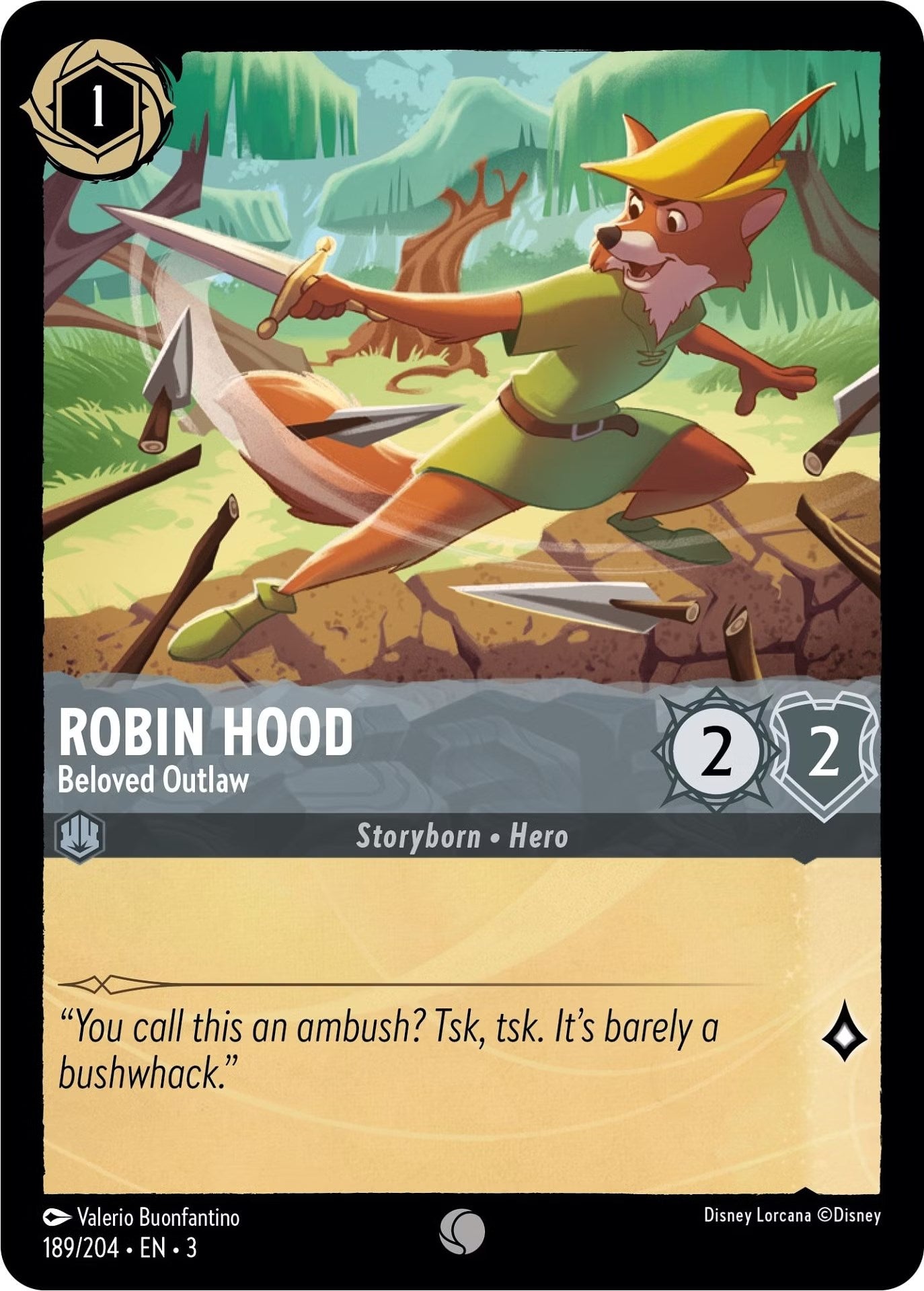 Image of Robin Hood - Beloved Outlaw (189/204) [Into the Inklands]