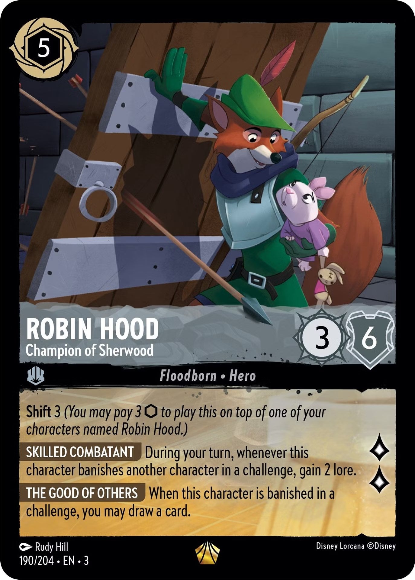 Image of Robin Hood - Champion of Sherwood (190/204) [Into the Inklands]