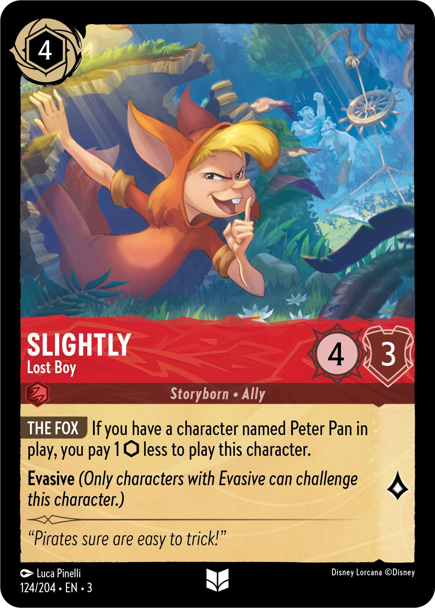 Image of Slightly - Lost Boy (124/204) [Into the Inklands]