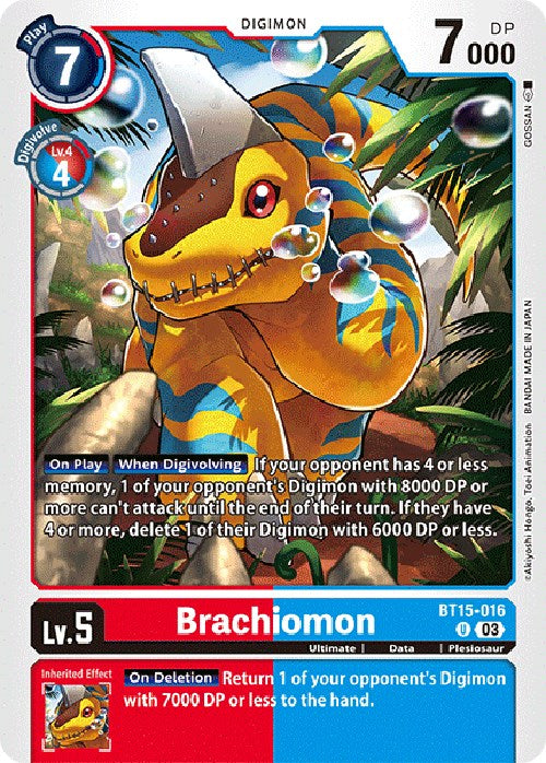 Image of Brachiomon [BT15-016] [Exceed Apocalypse]