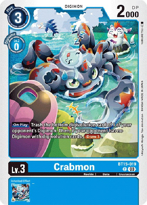 Image of Crabmon [BT15-019] [Exceed Apocalypse]