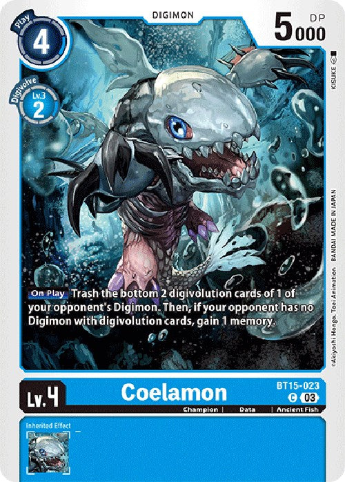 Image of Coelamon [BT15-023] [Exceed Apocalypse]
