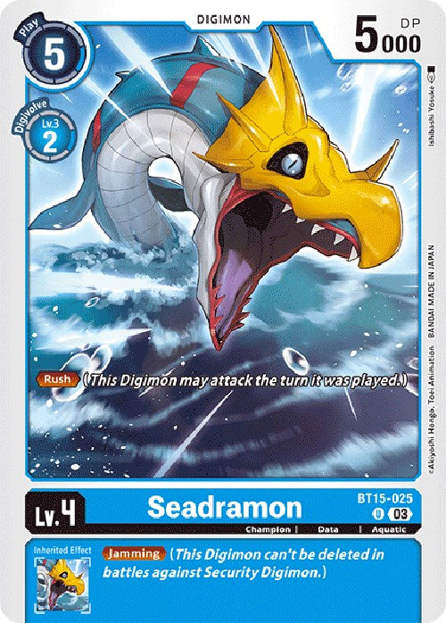 Image of Seadramon [BT15-025] [Exceed Apocalypse]