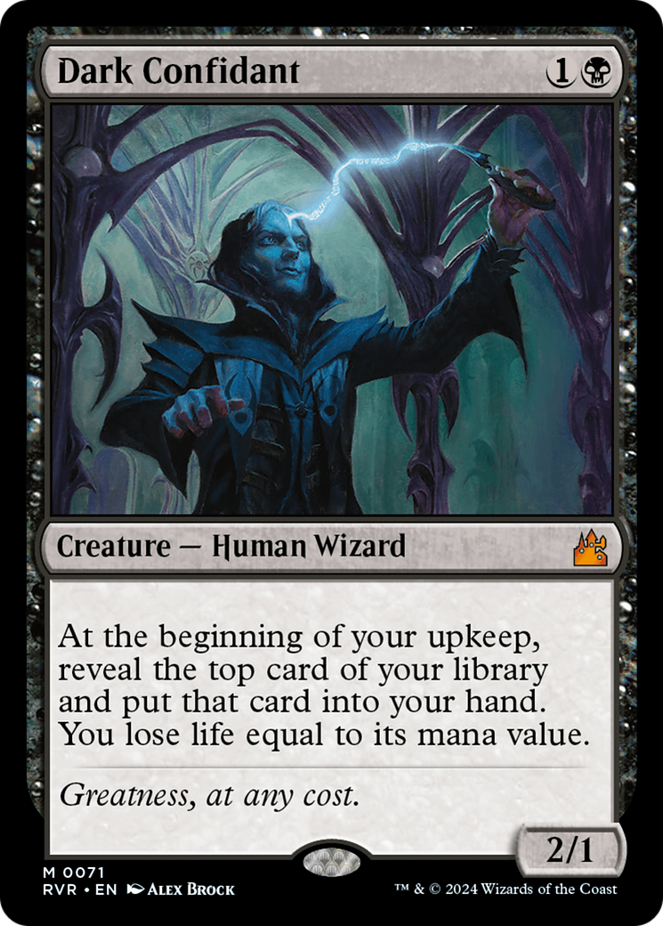 Image of Dark Confidant [Ravnica Remastered]