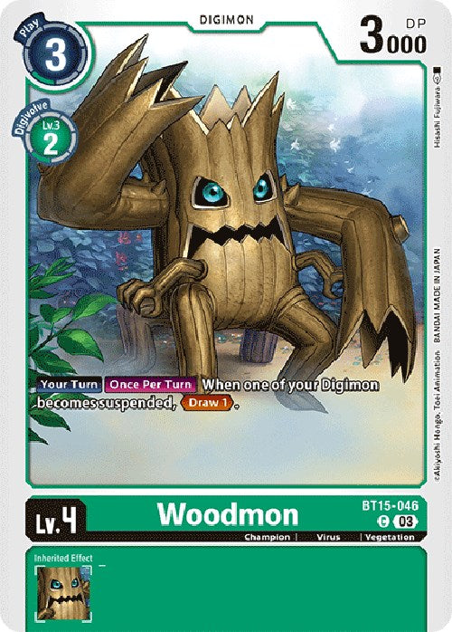 Image of Woodmon [BT15-046] [Exceed Apocalypse]