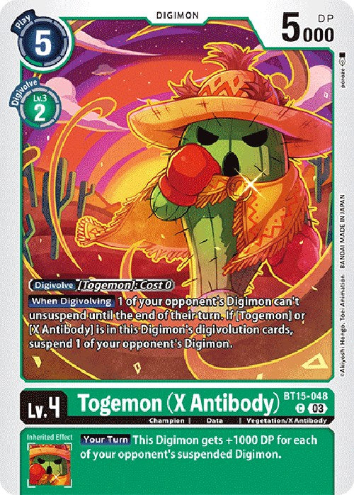Image of Togemon [BT15-048] (X Antibody) [Exceed Apocalypse]