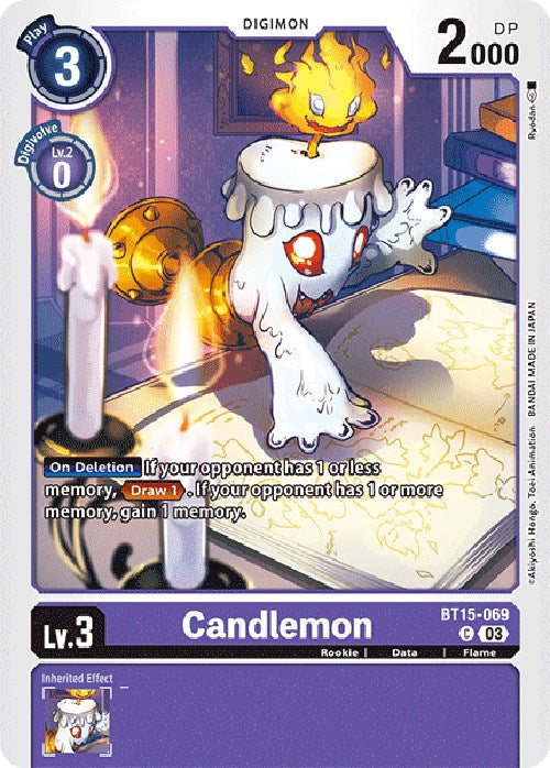 Image of Candlemon [BT15-069] [Exceed Apocalypse]