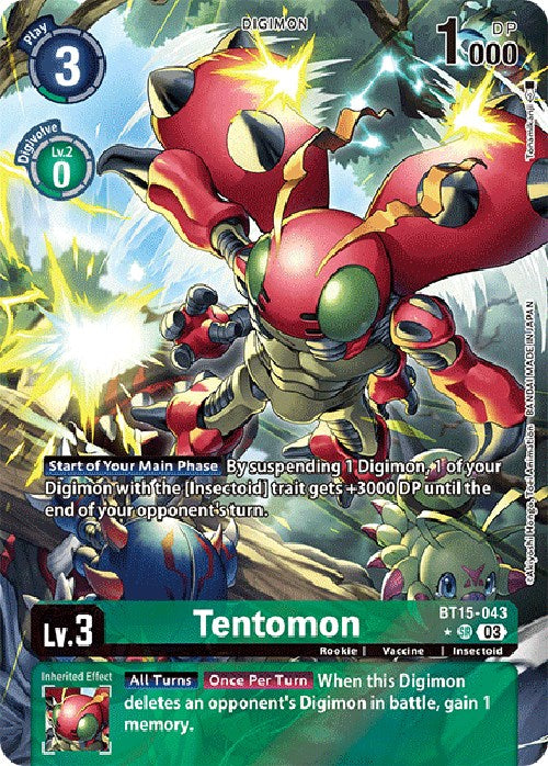 Image of Tentomon [BT15-043] (Alternate Art) [Exceed Apocalypse]