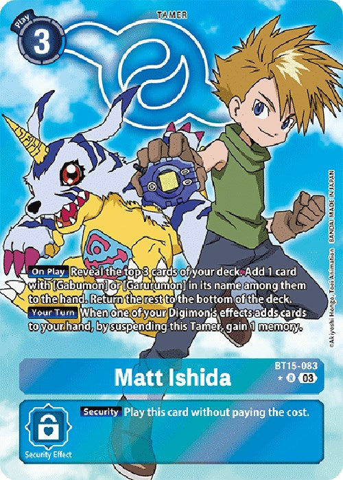 Image of Matt Ishida [BT15-083] (Alternate Art) [Exceed Apocalypse]