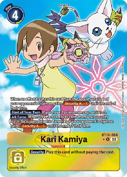 Image of Kari Kamiya [BT15-084] (Alternate Art) [Exceed Apocalypse]