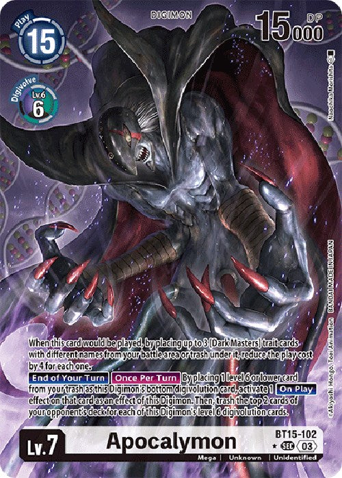 Image of Apocalymon [BT15-102] (Alternate Art) [Exceed Apocalypse]