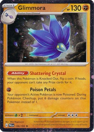 Image of Glimmora (126/193) (Cosmos Holo) [Scarlet & Violet: Paldea Evolved]