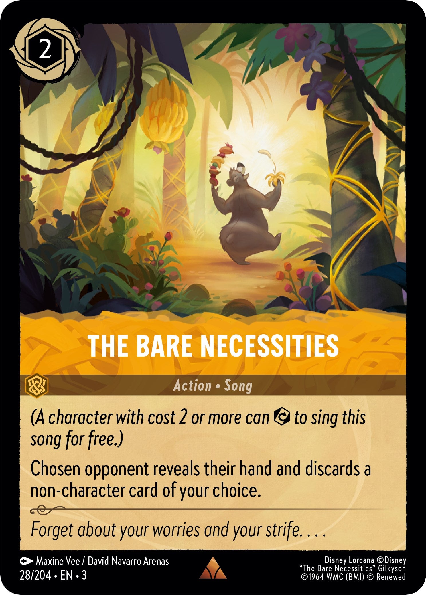 Image of The Bare Necessities (28/204) [Into the Inklands]