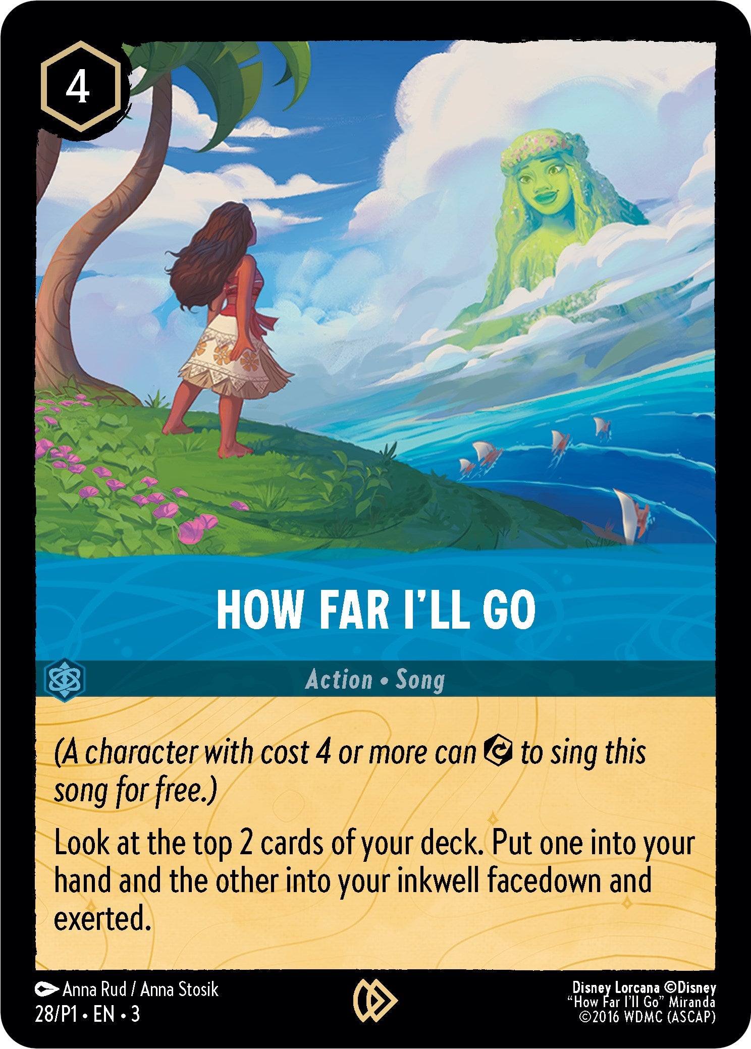 Image of How Far I'll Go (28) [Promo Cards]