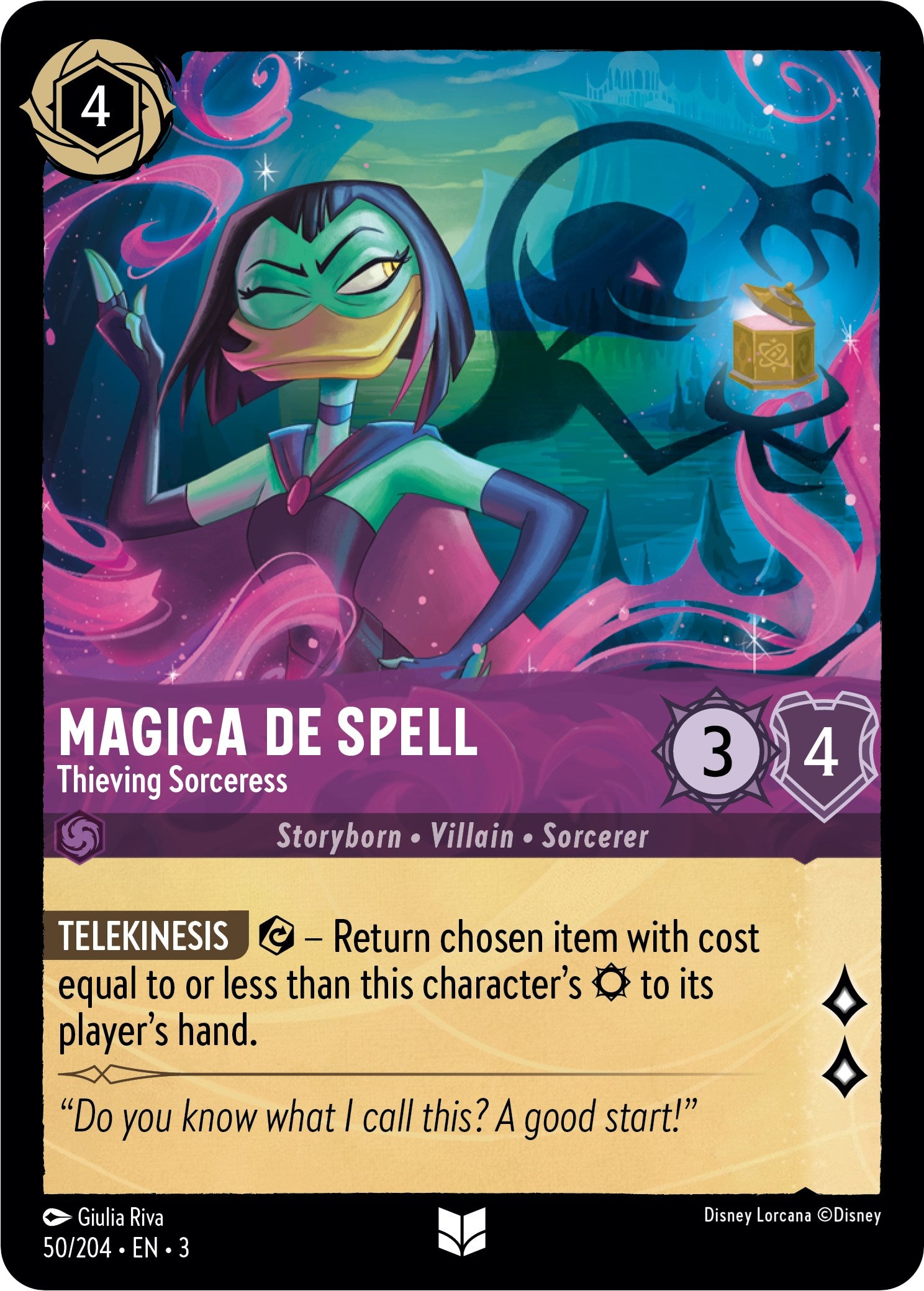 Image of Magica De Spell - Thieving Sorceress (50/204) [Into the Inklands]
