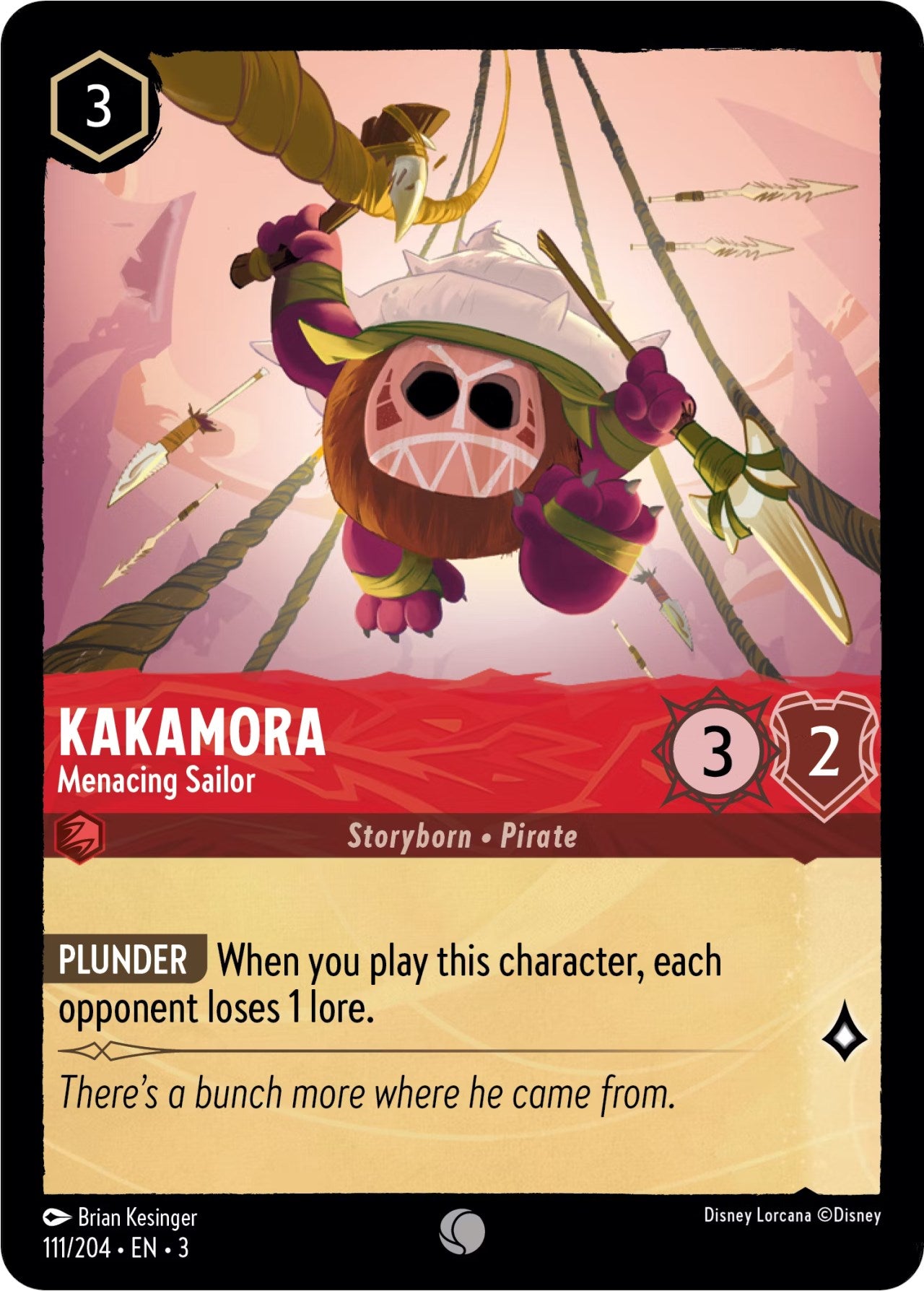 Image of Kakamora - Menacing Sailor (111/204) [Into the Inklands]