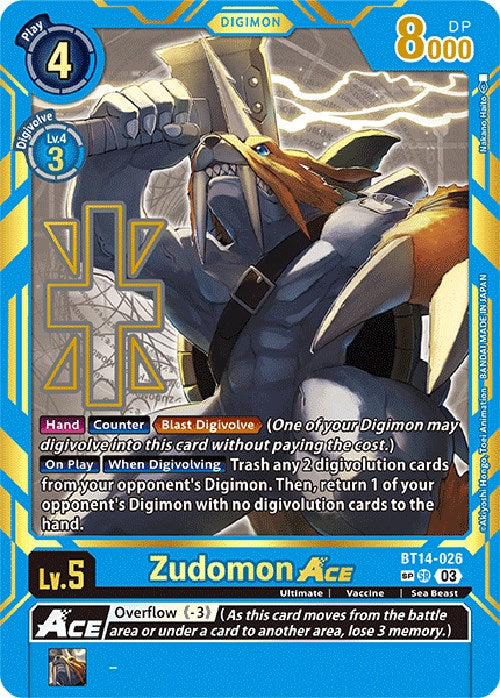 Image of Zudomon Ace [BT14-026] [Exceed Apocalypse]
