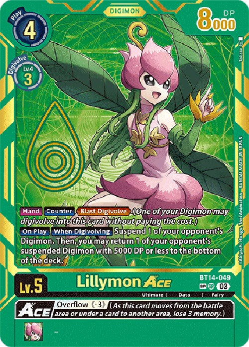 Image of Lillymon Ace [BT14-049] [Exceed Apocalypse]