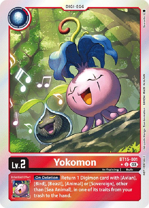 Image of Yokomon [BT15-001] (Exceed Apocalypse Box Promotion Pack) [Exceed Apocalypse Promos]