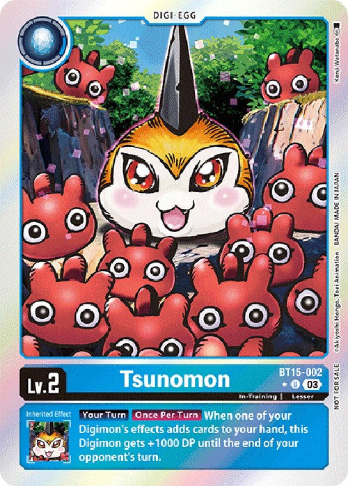 Image of Tsunomon [BT15-002] (Exceed Apocalypse Box Promotion Pack) [Exceed Apocalypse Promos]