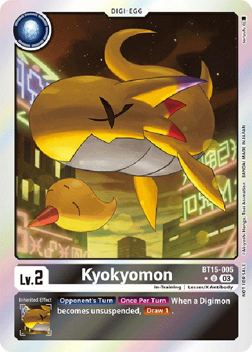 Image of Kyokyomon [BT15-005] (Exceed Apocalypse Box Promotion Pack) [Exceed Apocalypse Promos]