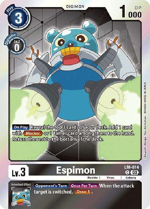 Image of Espimon [LM-014] (English Exclusive) [Exceed Apocalypse]