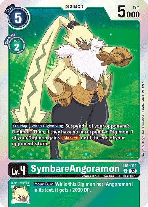 Image of SymbareAngoramon [LM-011] (English Exclusive) [Exceed Apocalypse]
