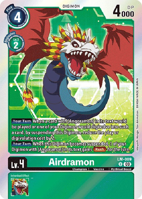 Image of Airdramon [LM-009] (English Exclusive) [Exceed Apocalypse]