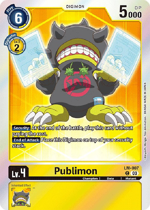 Image of Publimon [LM-007] (English Exclusive) [Exceed Apocalypse]