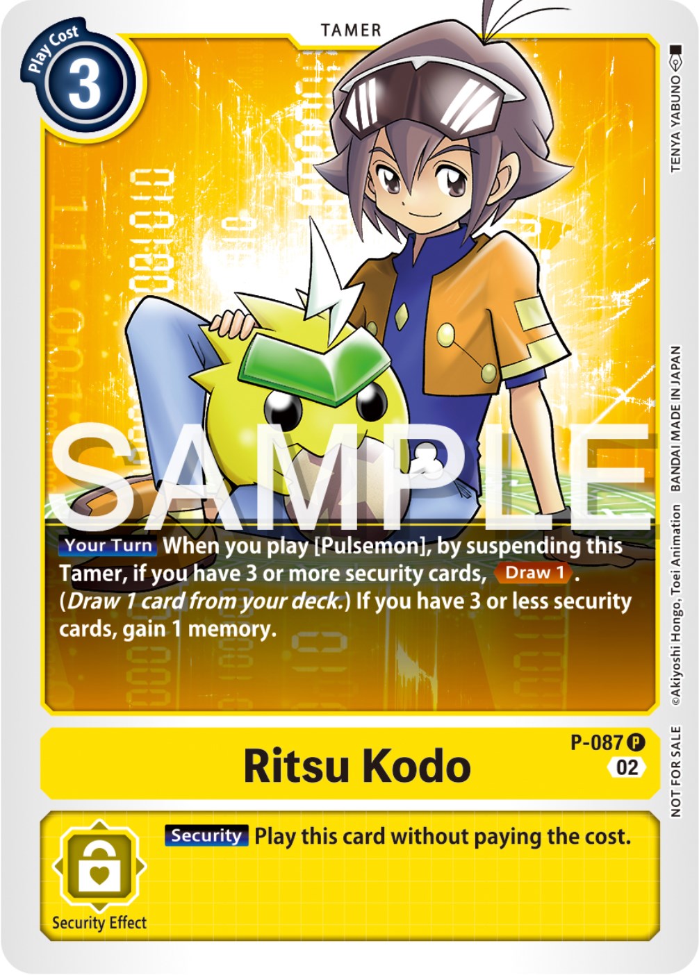 Image of Ritsu Kodo [P-087] (Exceed Apocalypse Pre-Release) [Promotional Cards]
