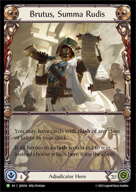 Image of Brutus, Summa Rudis [JDG024] (Promo)  Cold Foil