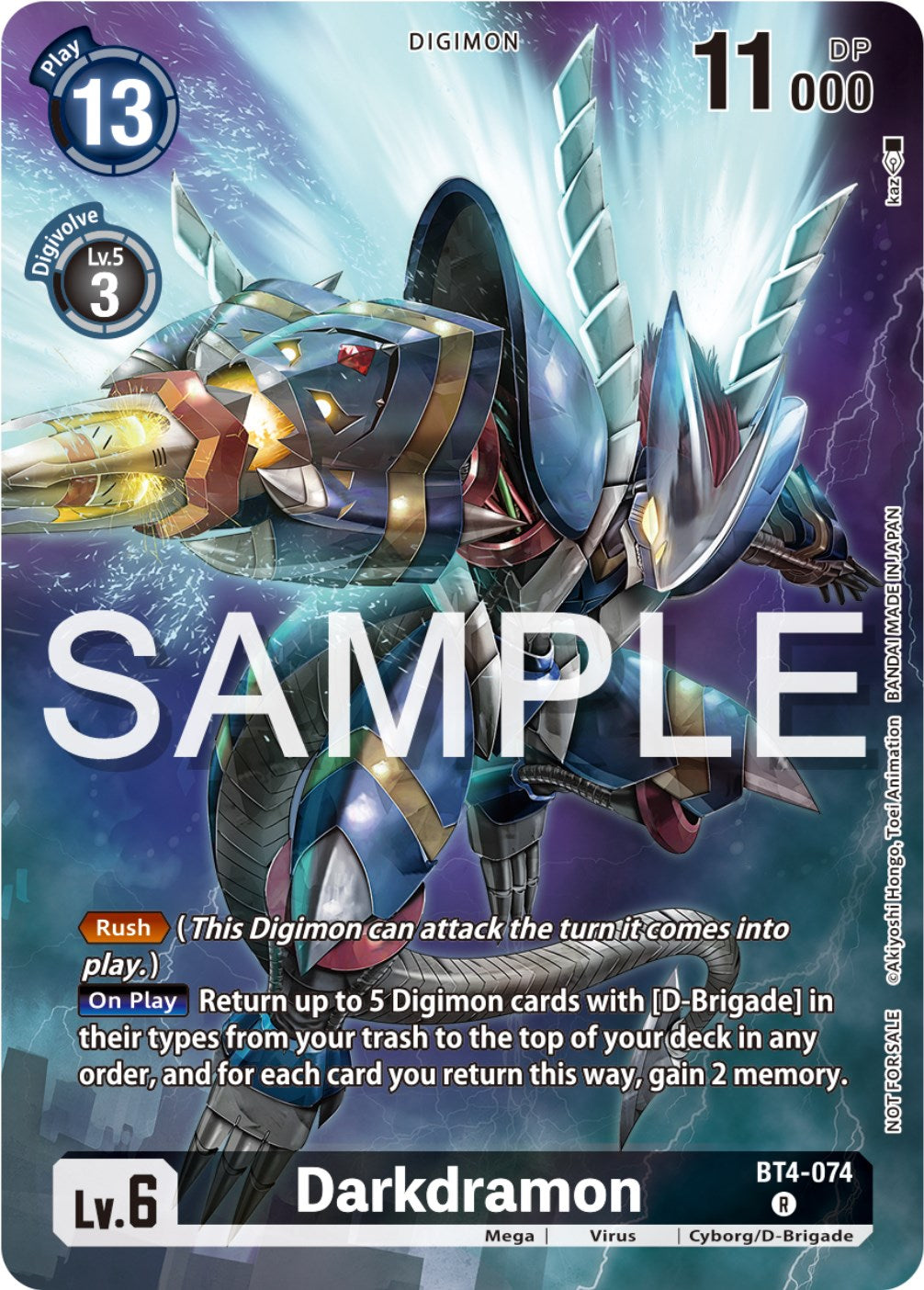 Image of Darkdramon [BT4-074] (Official Tournament Pack Vol.12) [Great Legend Promos]