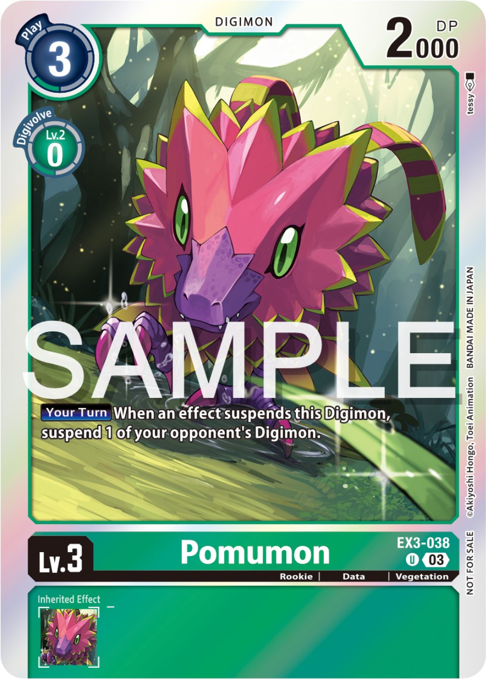 Image of Pomumon [EX3-038] (Official Tournament Pack Vol.12) [Draconic Roar Promos]