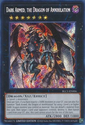 Image of Dark Armed, the Dragon of Annihilation [BLC1-EN006] Secret Rare