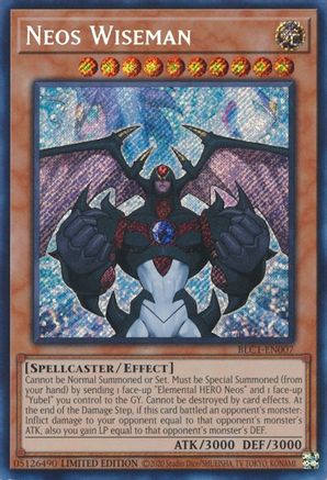 Image of Neos Wiseman [BLC1-EN007] Secret Rare