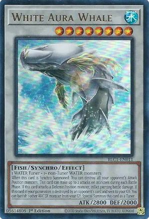 Image of White Aura Whale [BLC1-EN011] Ultra Rare