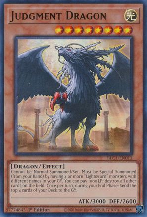 Image of Judgment Dragon [BLC1-EN012] Ultra Rare