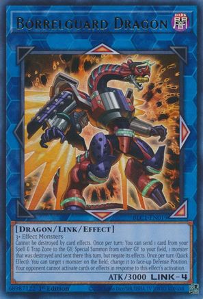 Image of Borrelguard Dragon [BLC1-EN019] Ultra Rare