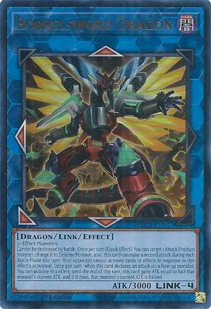 Image of Borrelsword Dragon (Alternate Art) [BLC1-EN023] Ultra Rare