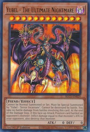 Image of Yubel - The Ultimate Nightmare [BLC1-EN029] Ultra Rare