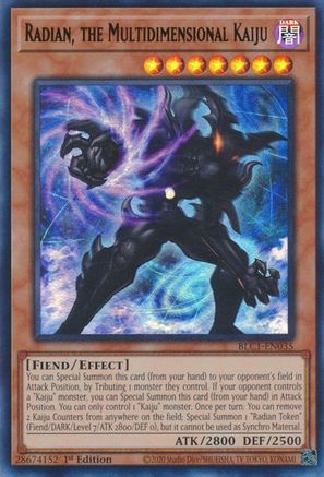 Image of Radian, the Multidimensional Kaiju [BLC1-EN035] Ultra Rare