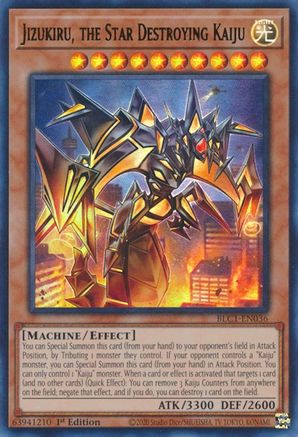 Image of Jizukiru, the Star Destroying Kaiju [BLC1-EN036] Ultra Rare