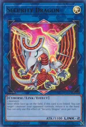 Image of Security Dragon [BLC1-EN043] Ultra Rare