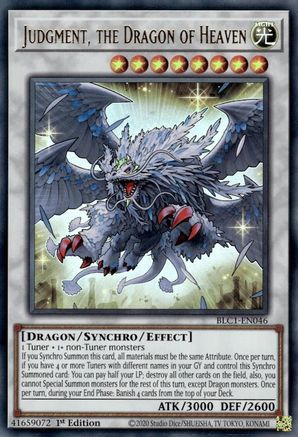 Image of Judgment, the Dragon of Heaven [BLC1-EN046] Ultra Rare